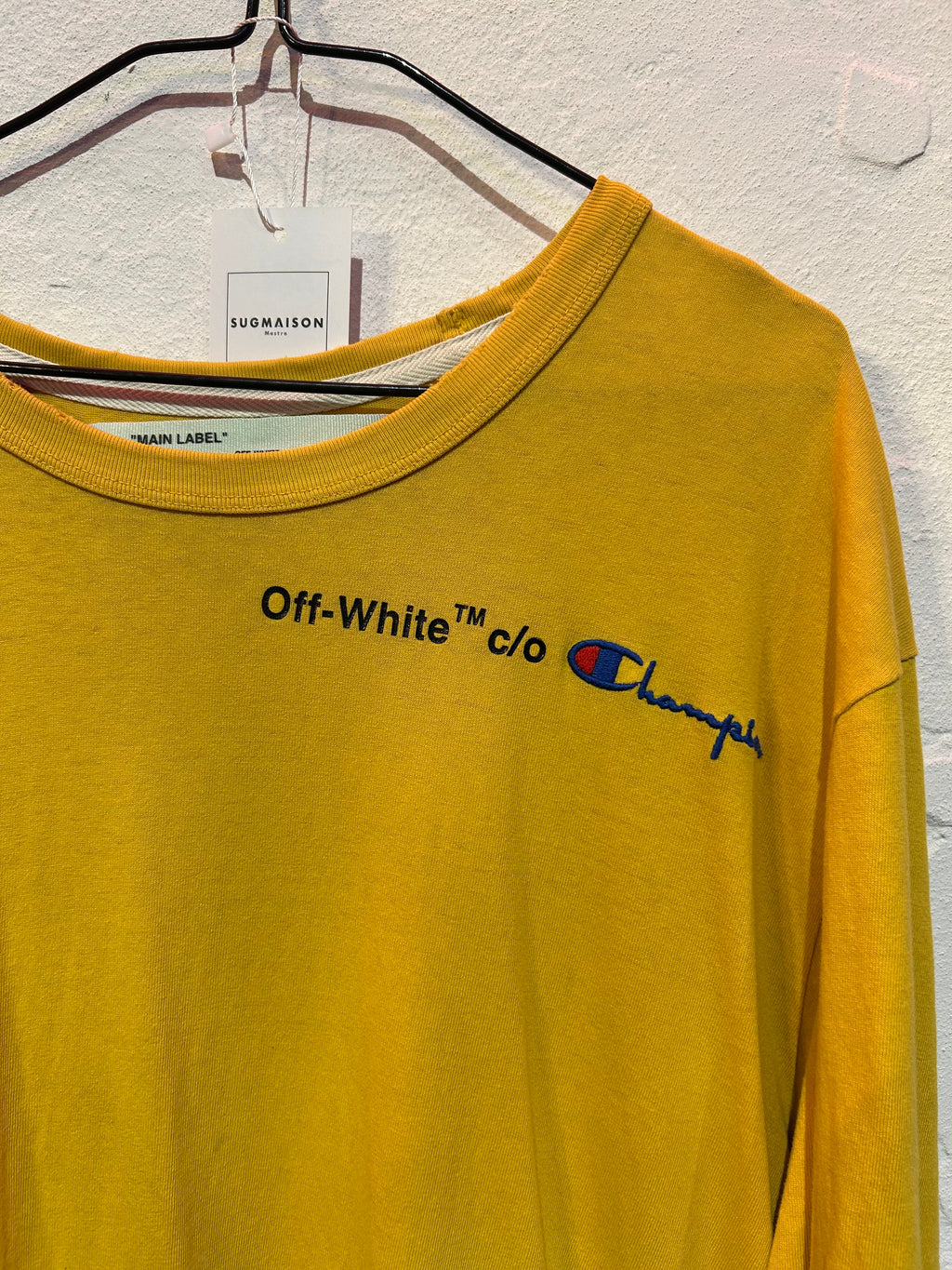 T-shirt Off-White c/o Champions