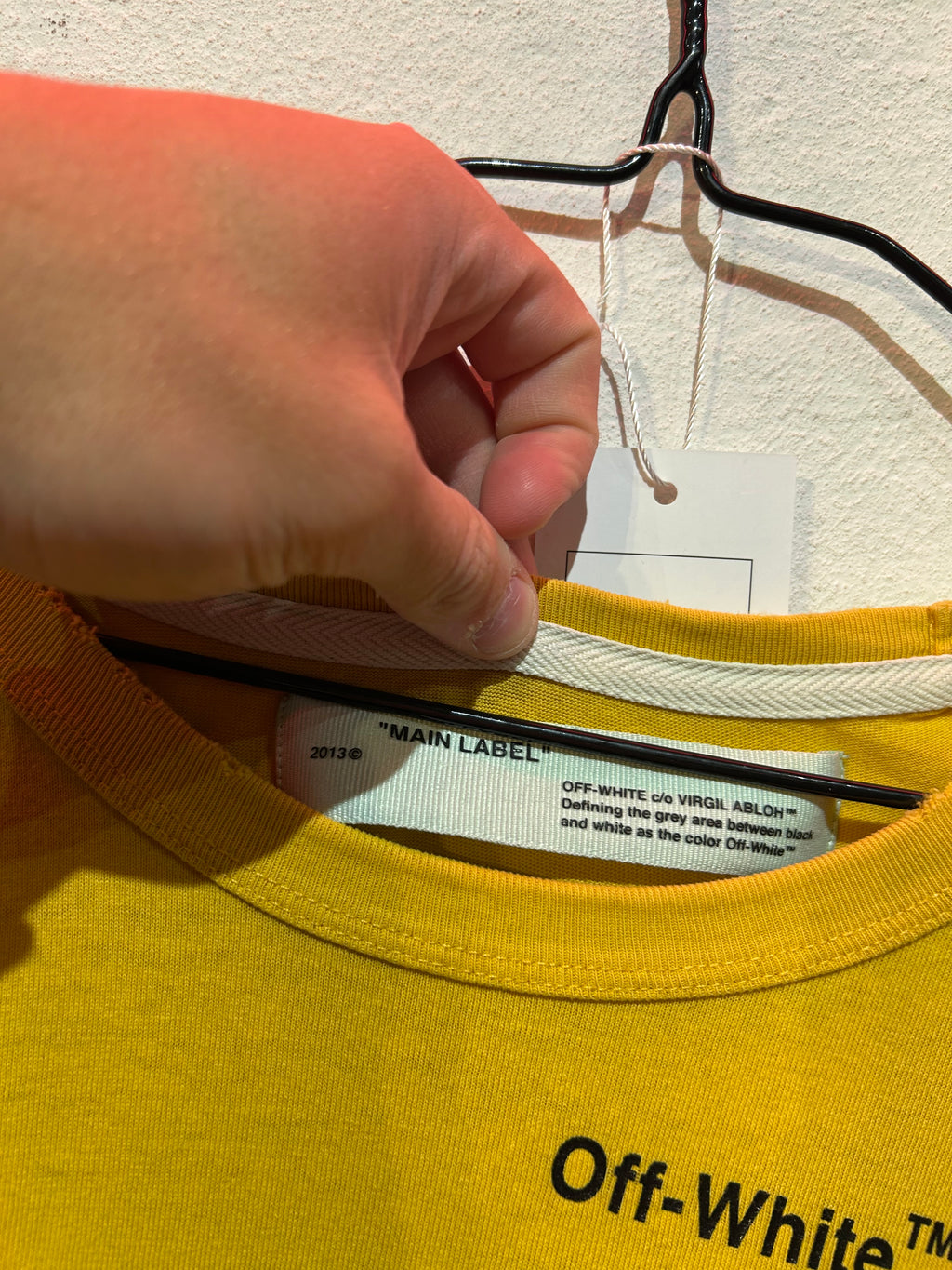 T-shirt Off-White c/o Champions