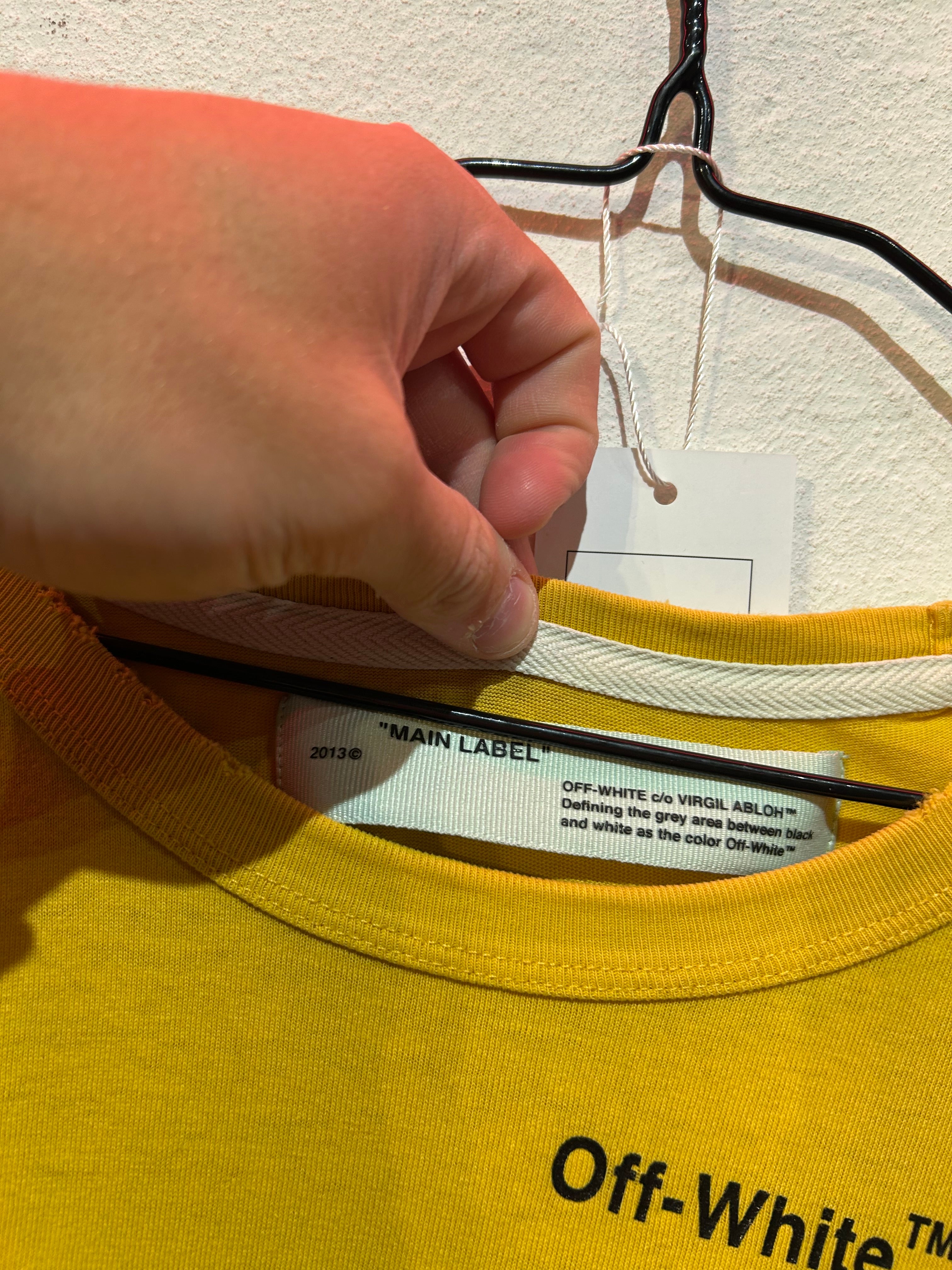 T-shirt Off-White c/o Champions