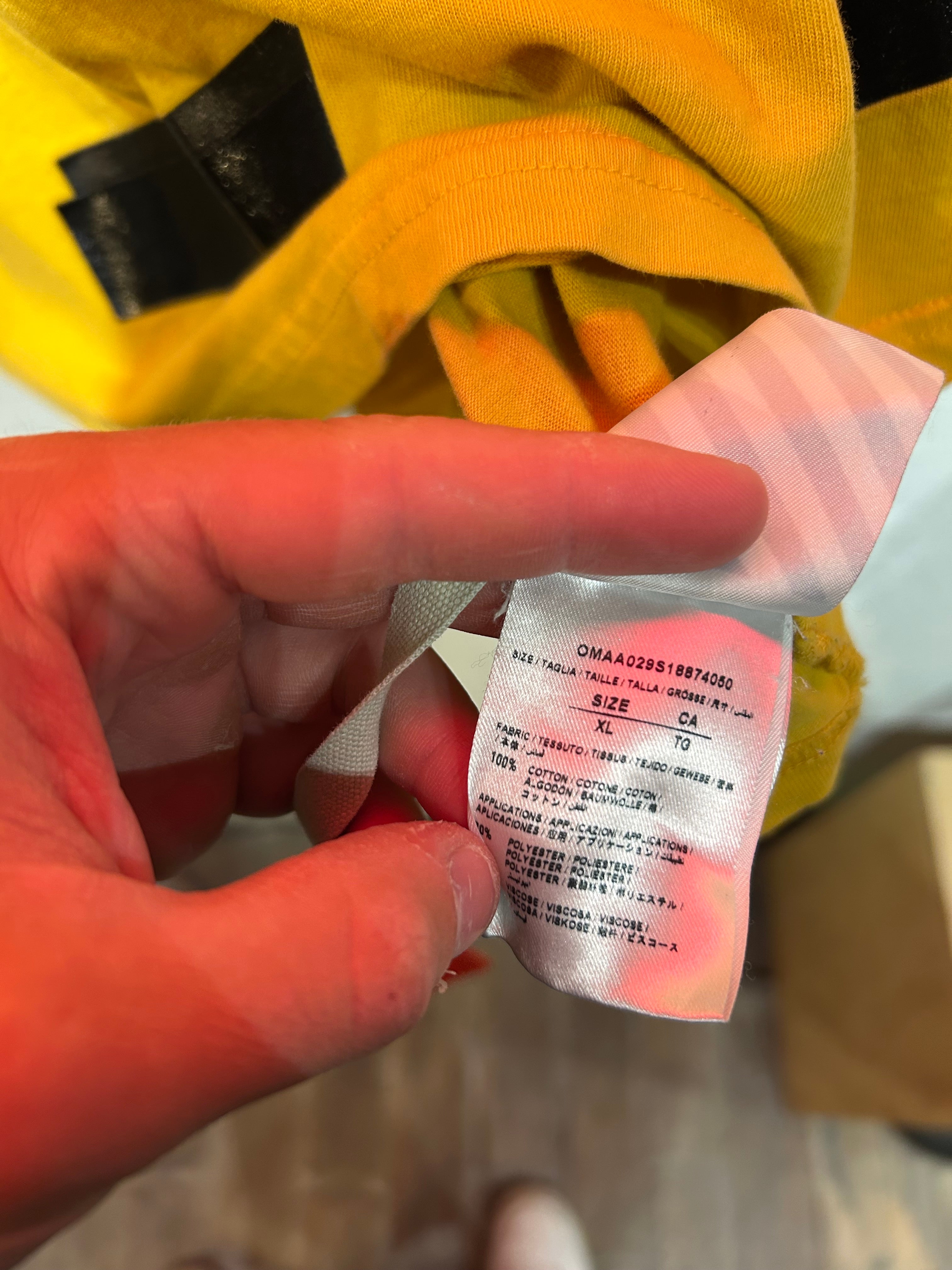 T-shirt Off-White c/o Champions