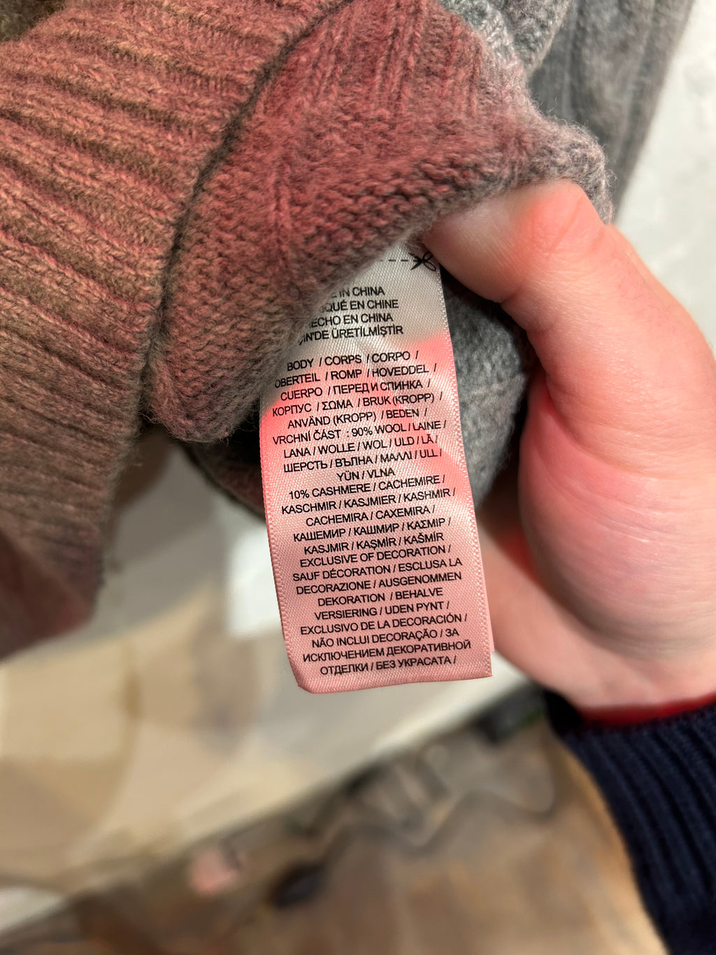 Maglione Ralph 90%L10%Cash
