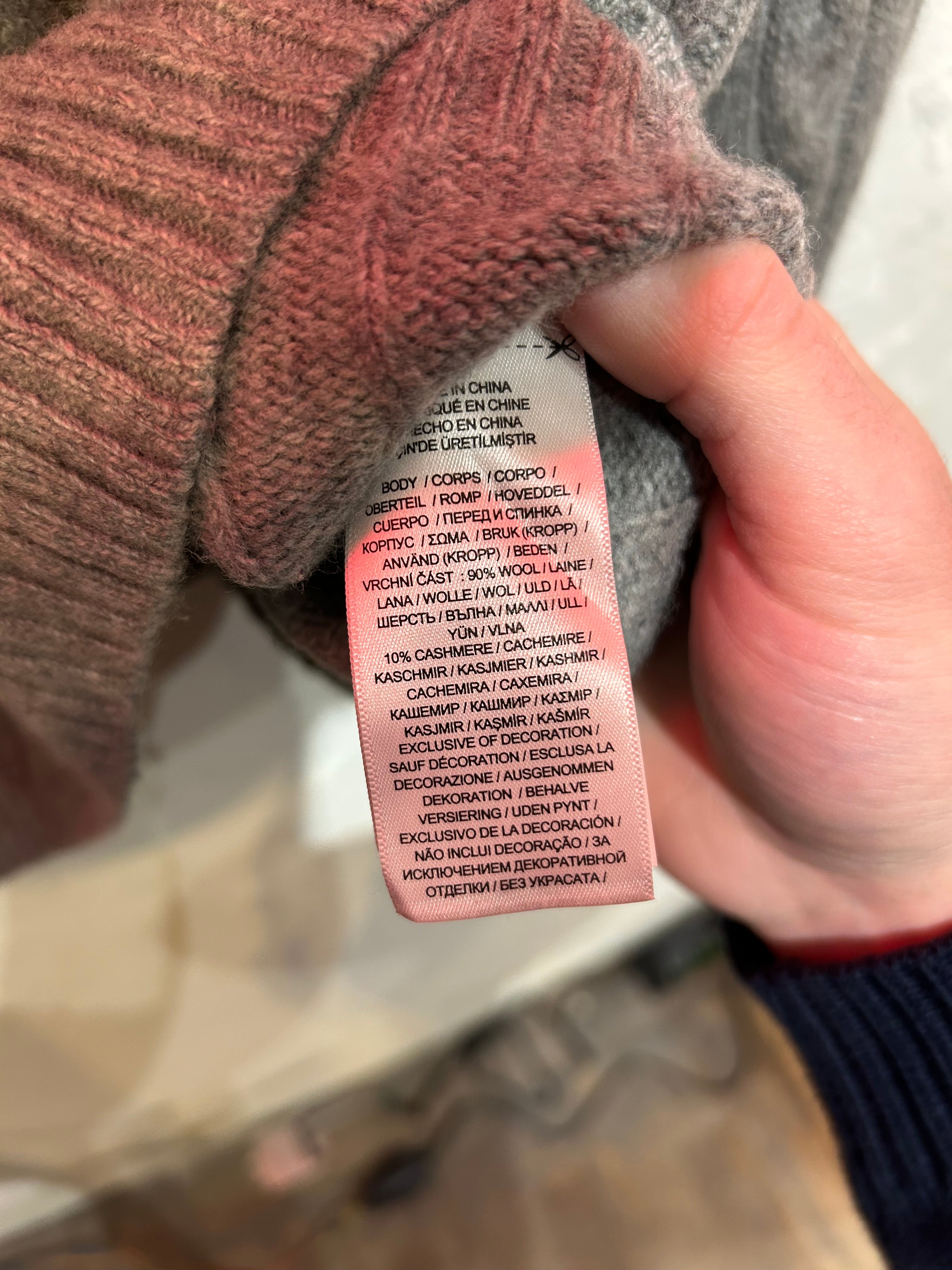 Maglione Ralph 90%L10%Cash