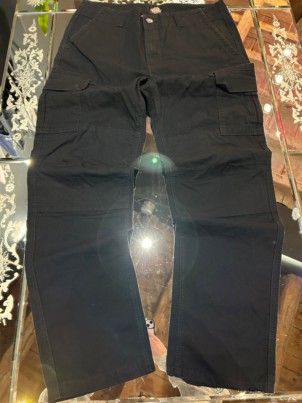Cotton Pants Dickies square texture