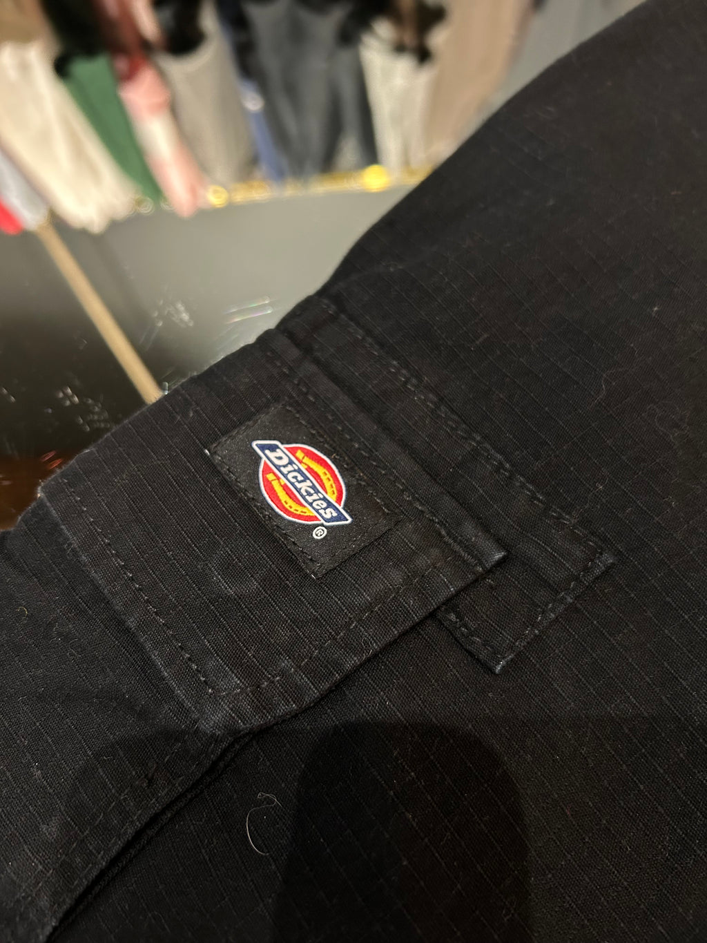 Cotton Pants Dickies square texture